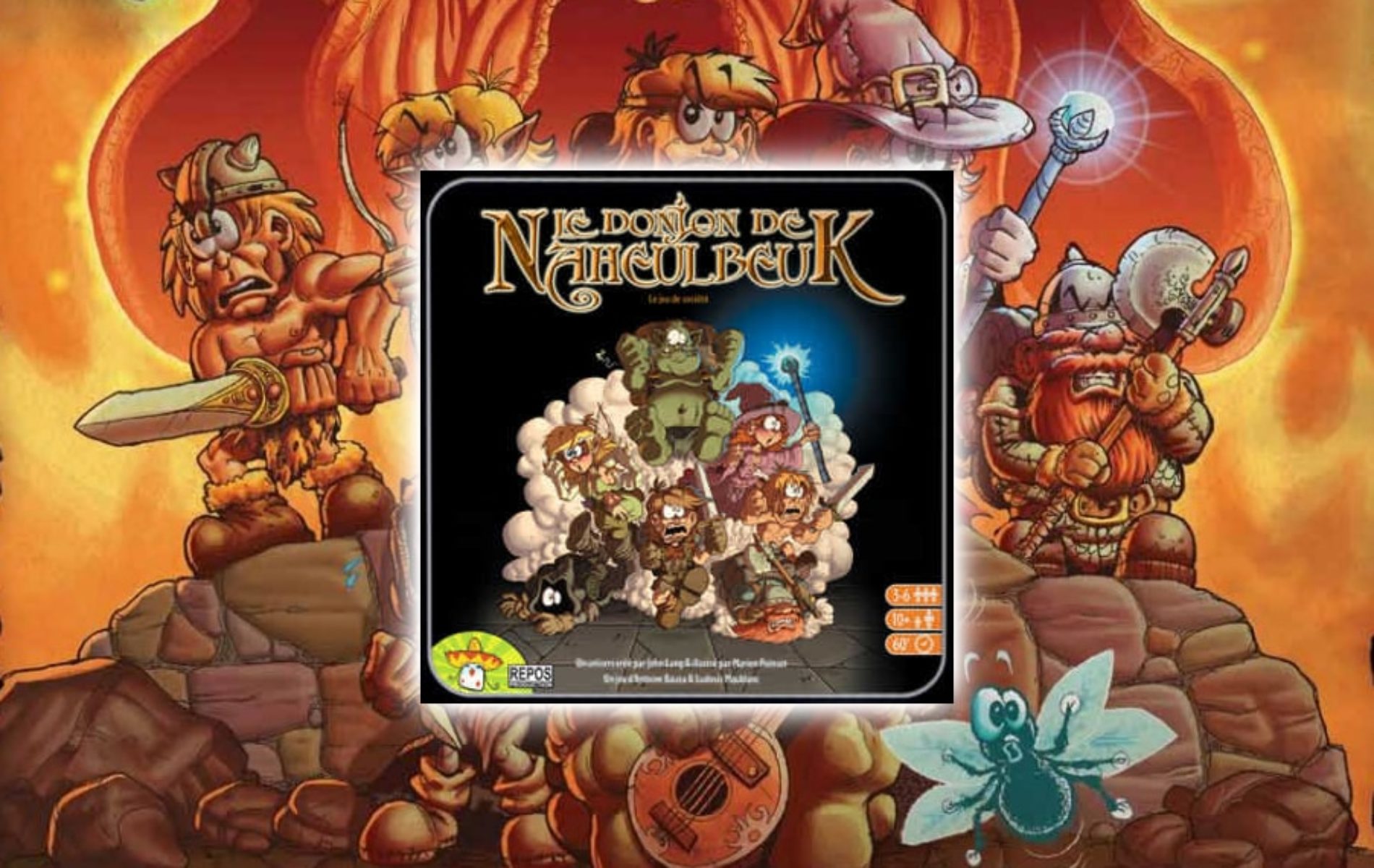 Donjon de Naheulbeuk - Le jeu de société - GameOvert.net