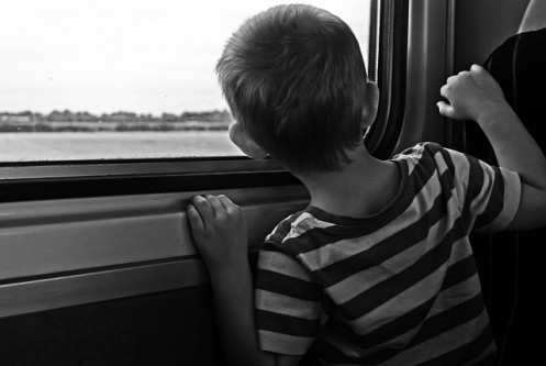 enfant en voiture